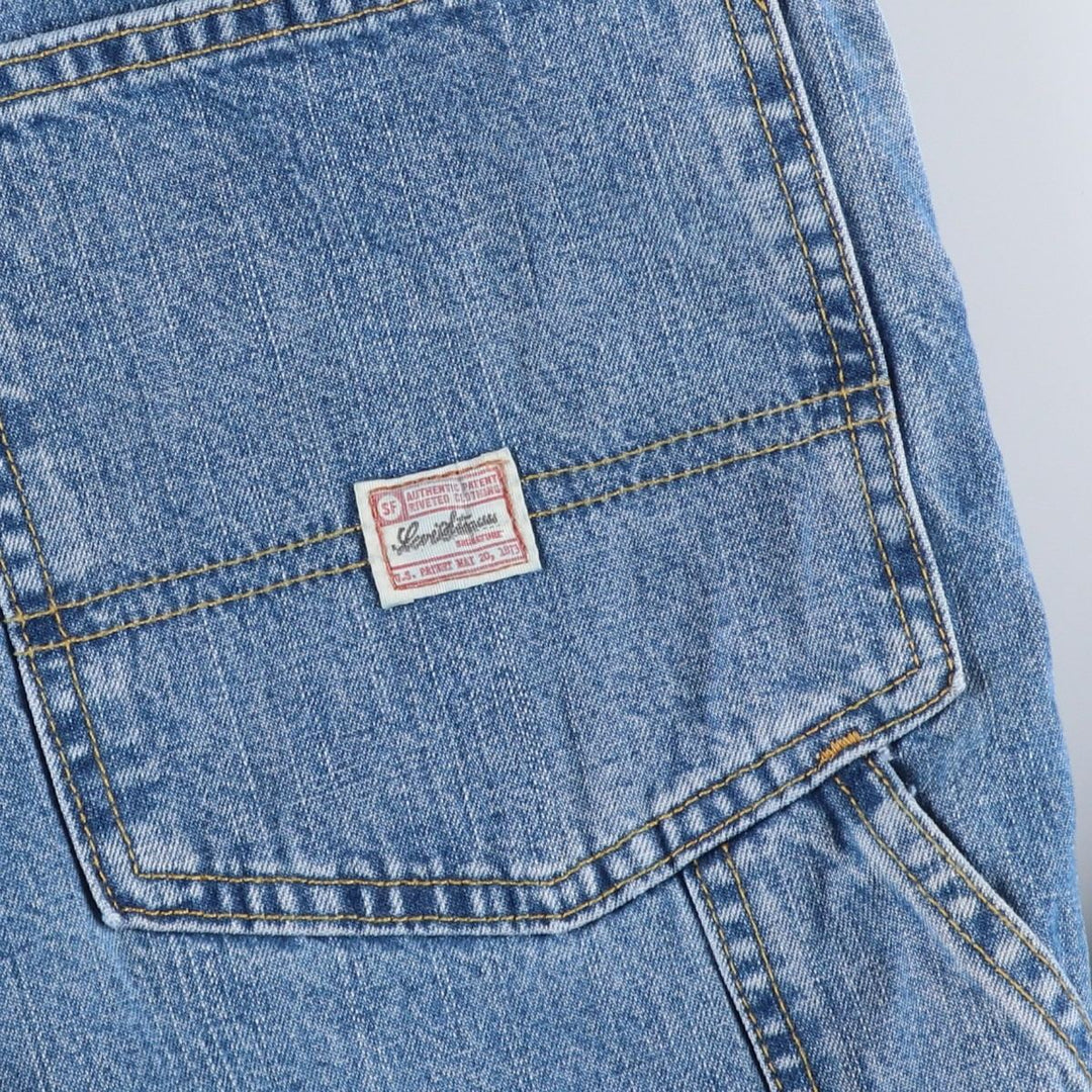 Levi's Signature Carpenter Denim Painter Pants, Men's Size W36 (approx.) cotton blue type Vintage Second Hand