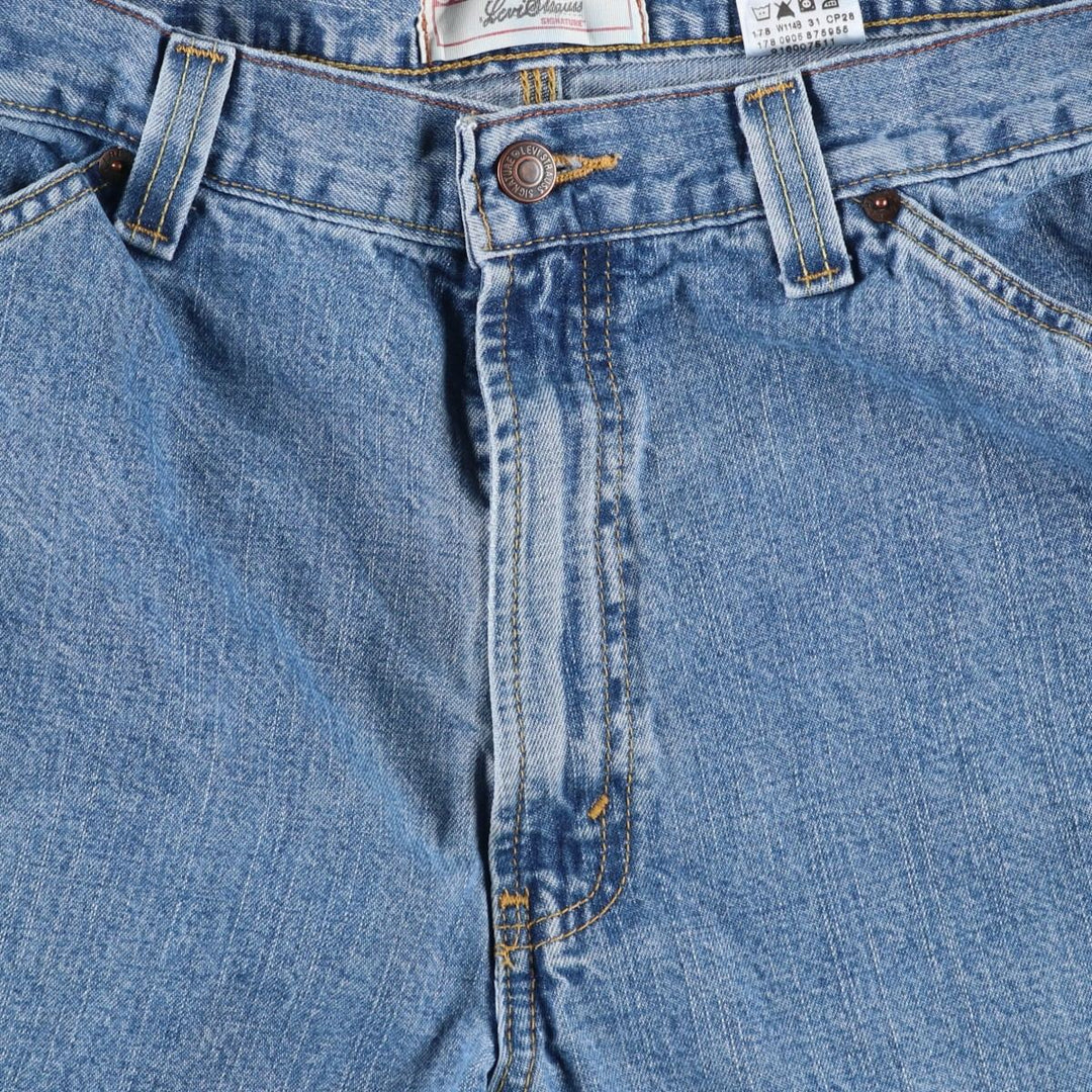 Levi's Signature Carpenter Denim Painter Pants, Men's Size W36 (approx.) cotton blue type Vintage Second Hand