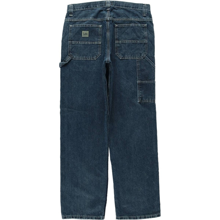 Lee Loose Fit Denim Painter Pants, Men's, Size 34 cotton blue type Vintage Second Hand