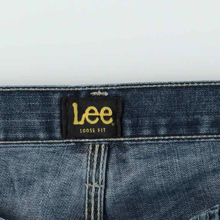 Lee Loose Fit Denim Painter Pants, Men's, Size 34 cotton blue type Vintage Second Hand