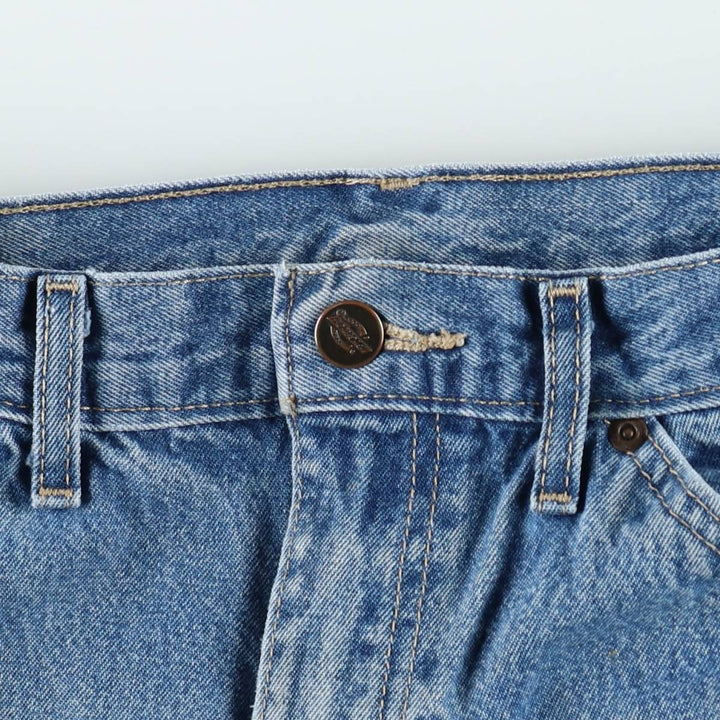 Dickies denim painter pants for men, equivalent to W33 unclear blue type Vintage Second Hand
