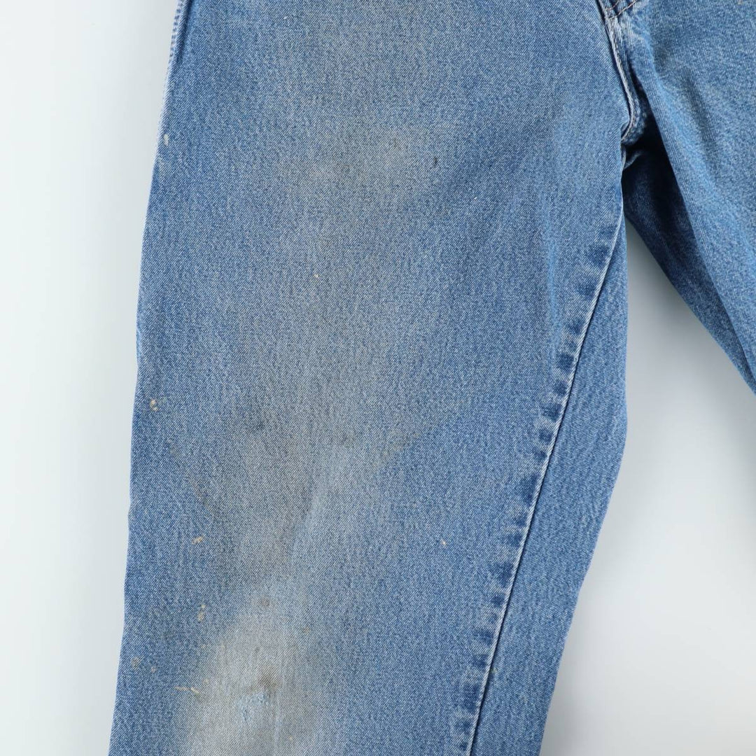 Dickies denim painter pants for men, equivalent to W33 unclear blue type Vintage Second Hand