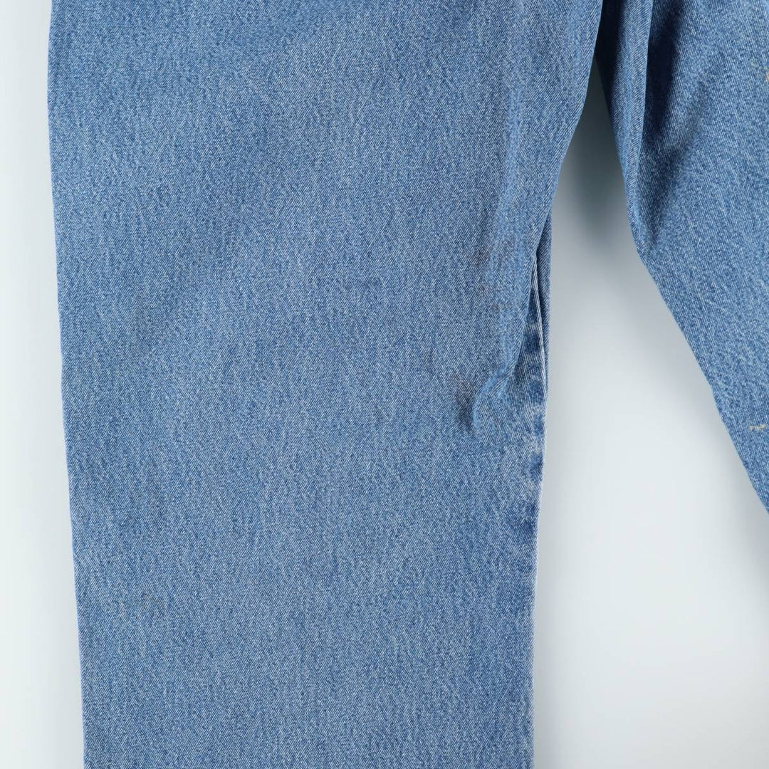 Dickies denim painter pants for men, equivalent to W33 unclear blue type Vintage Second Hand