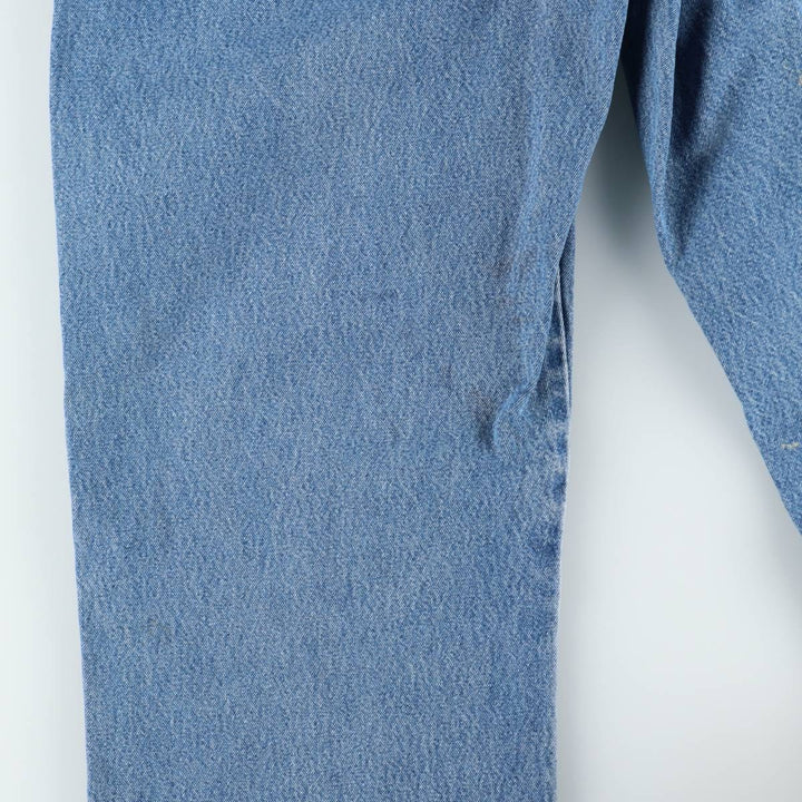 Dickies denim painter pants for men, equivalent to W33 unclear blue type Vintage Second Hand