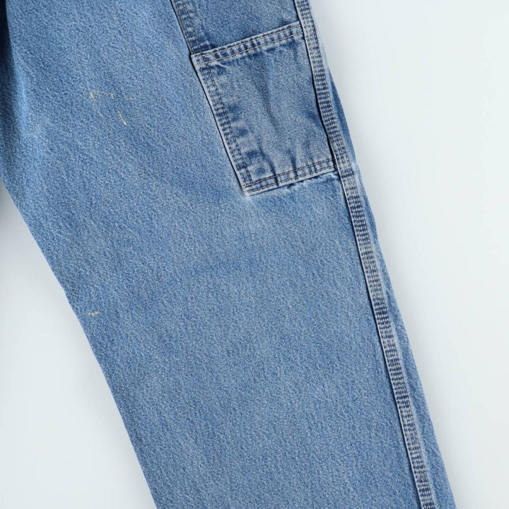 Dickies denim painter pants for men, equivalent to W33 unclear blue type Vintage Second Hand