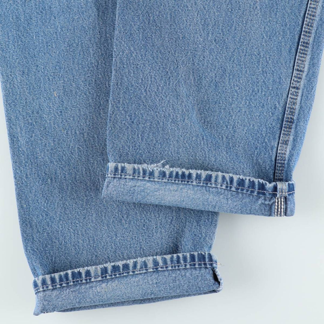 Dickies denim painter pants for men, equivalent to W33 unclear blue type Vintage Second Hand
