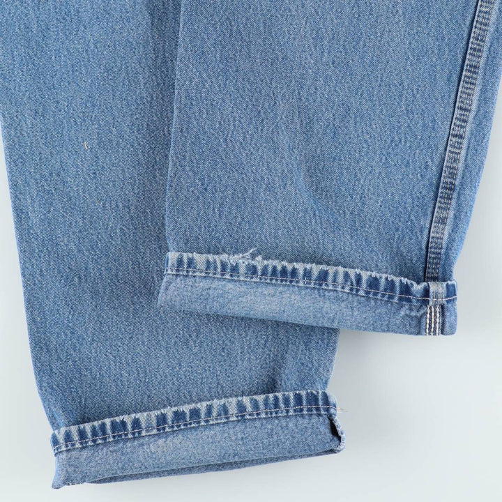 Dickies denim painter pants for men, equivalent to W33 unclear blue type Vintage Second Hand