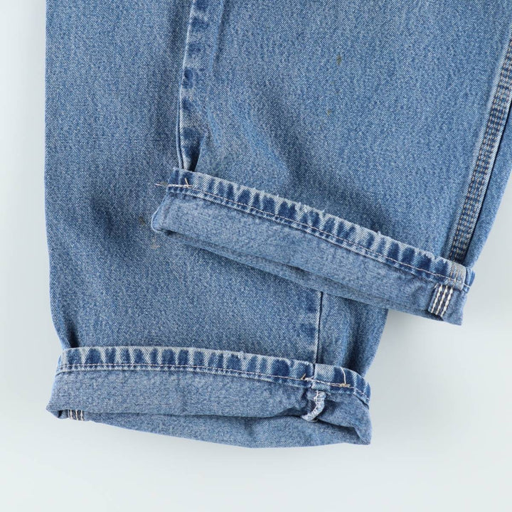Dickies denim painter pants for men, equivalent to W33 unclear blue type Vintage Second Hand