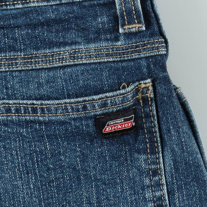 Dickies denim painter pants for men, equivalent to W35 cotton blue type Vintage Second Hand