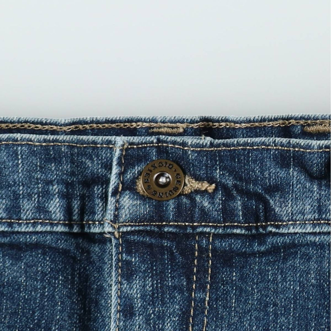 Dickies denim painter pants for men, equivalent to W35 cotton blue type Vintage Second Hand