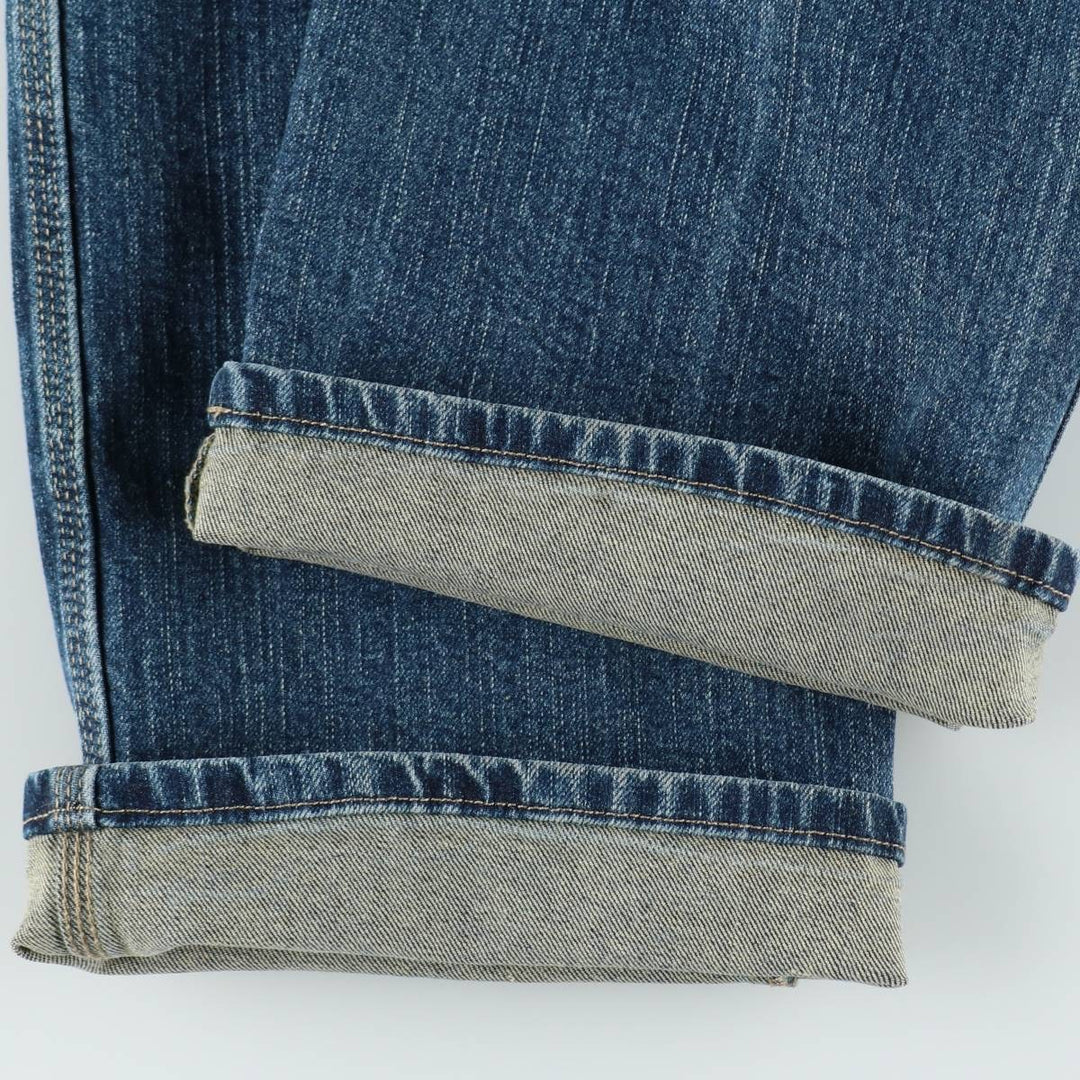 Dickies denim painter pants for men, equivalent to W35 cotton blue type Vintage Second Hand