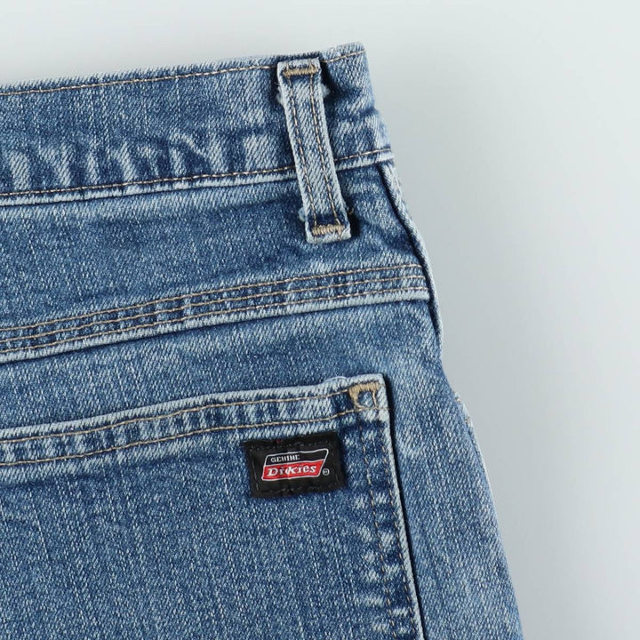 Dickies denim painter pants for men, equivalent to W33 cotton blue type Vintage Second Hand