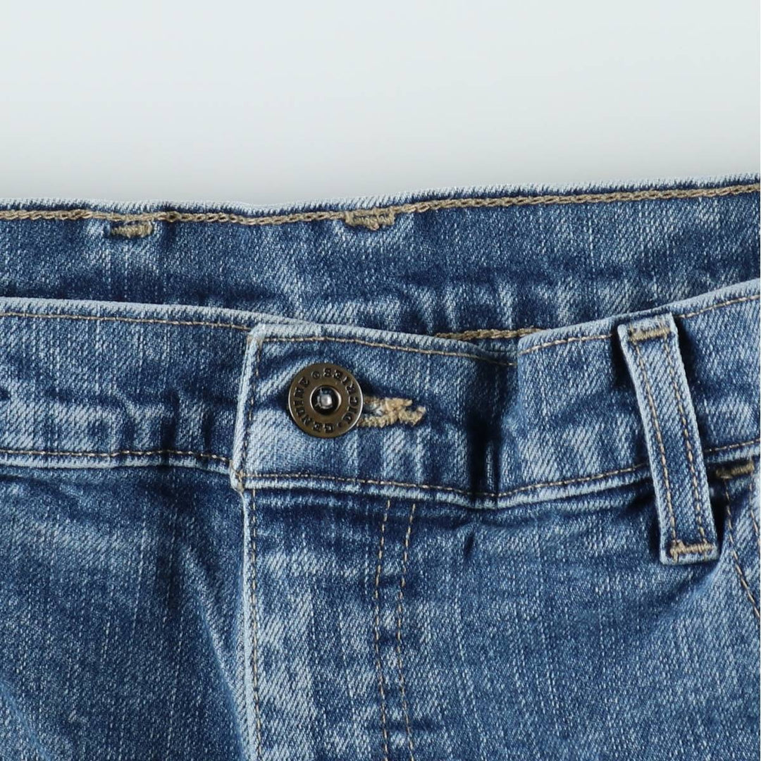 Dickies denim painter pants for men, equivalent to W33 cotton blue type Vintage Second Hand