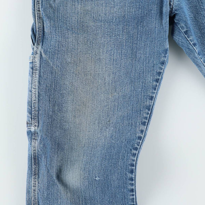 Dickies denim painter pants for men, equivalent to W33 cotton blue type Vintage Second Hand