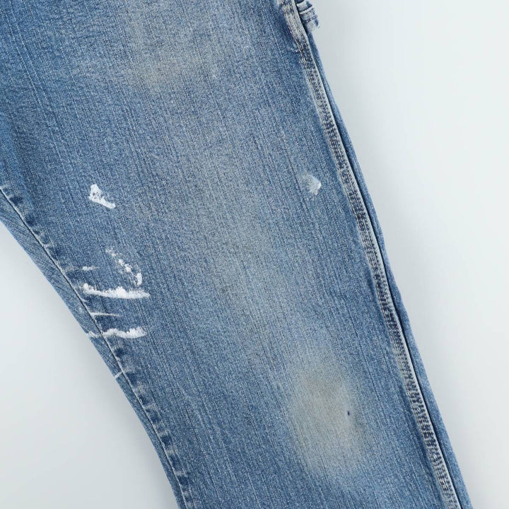 Dickies denim painter pants for men, equivalent to W33 cotton blue type Vintage Second Hand