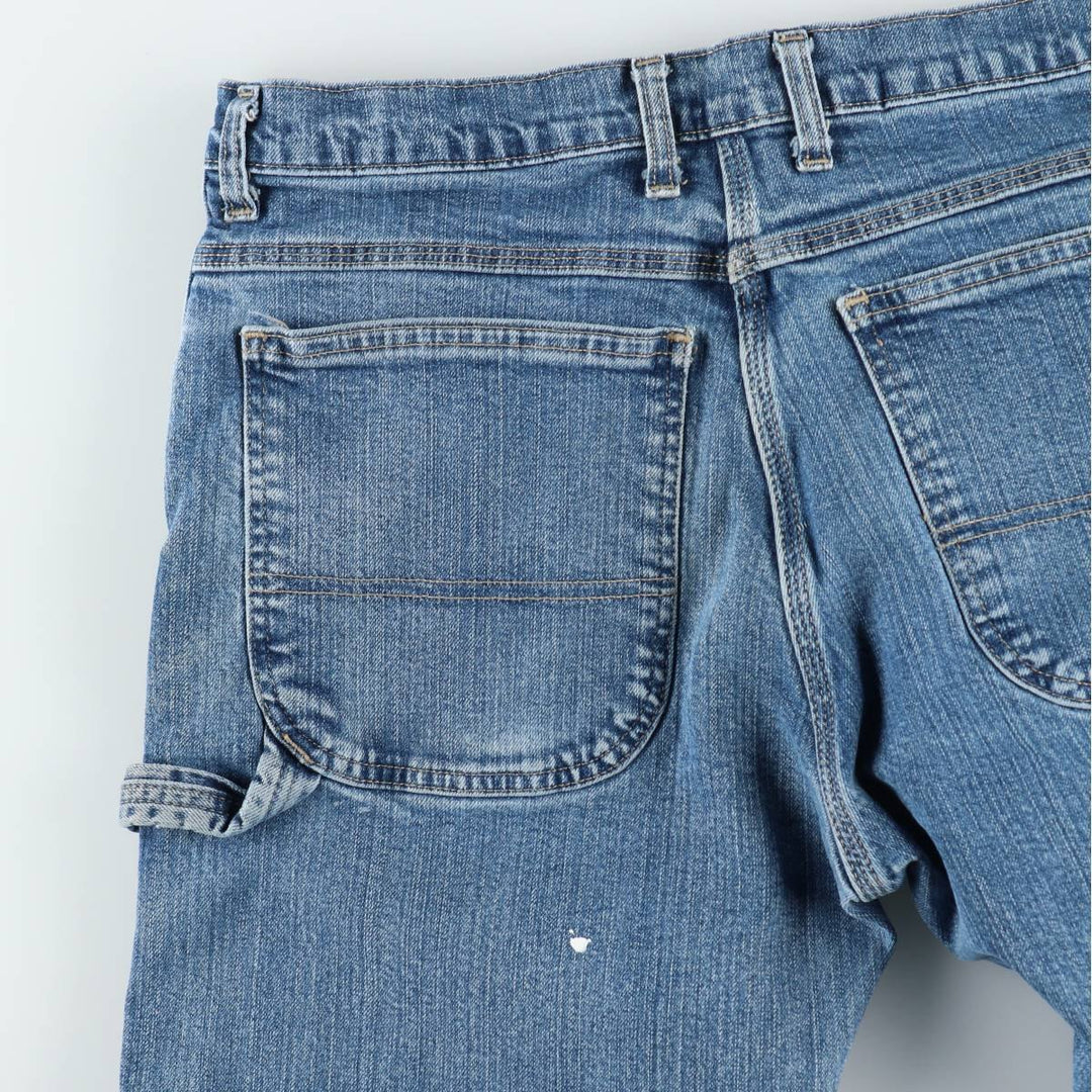 Dickies denim painter pants for men, equivalent to W33 cotton blue type Vintage Second Hand