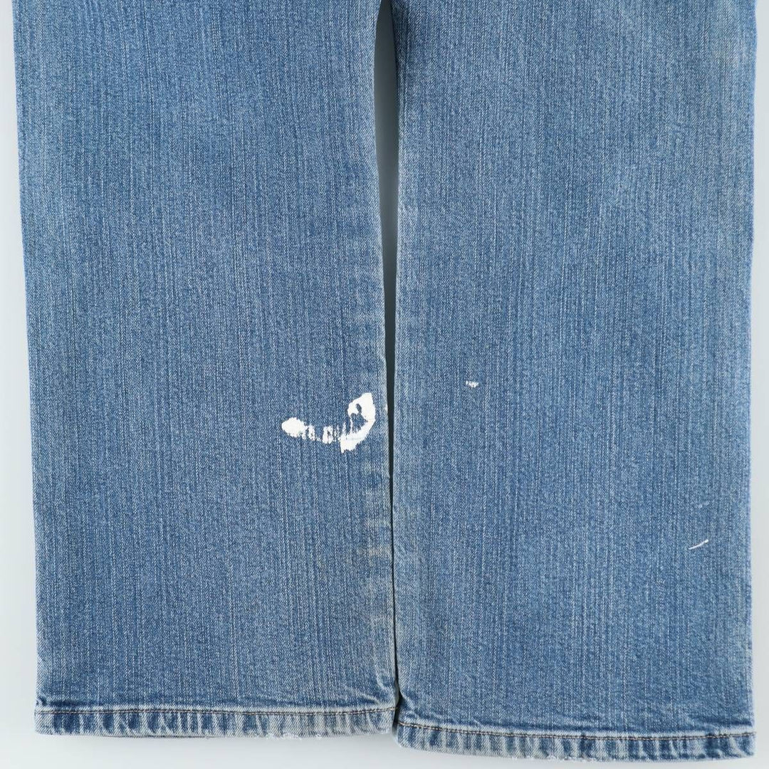 Dickies denim painter pants for men, equivalent to W33 cotton blue type Vintage Second Hand