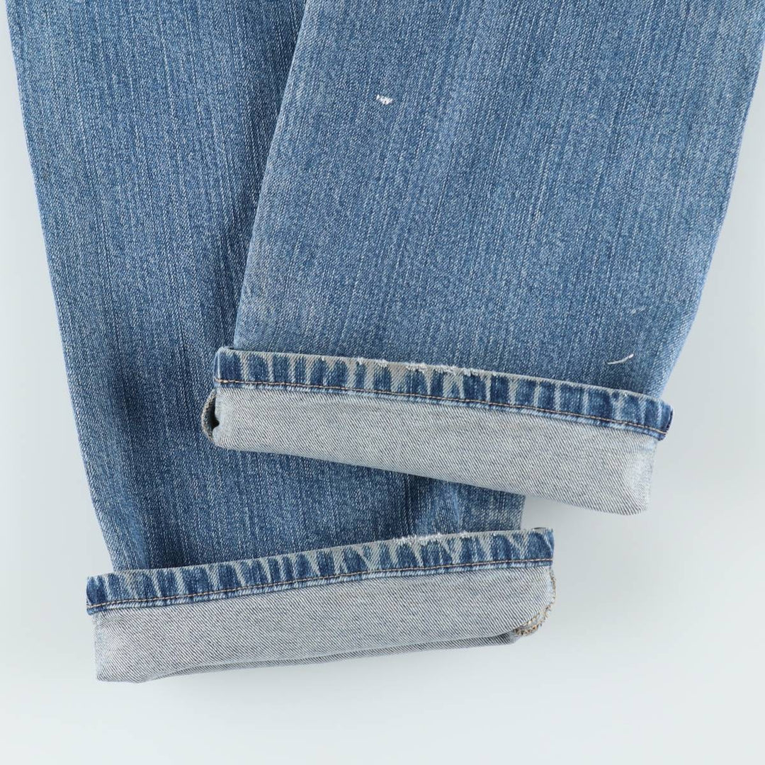 Dickies denim painter pants for men, equivalent to W33 cotton blue type Vintage Second Hand