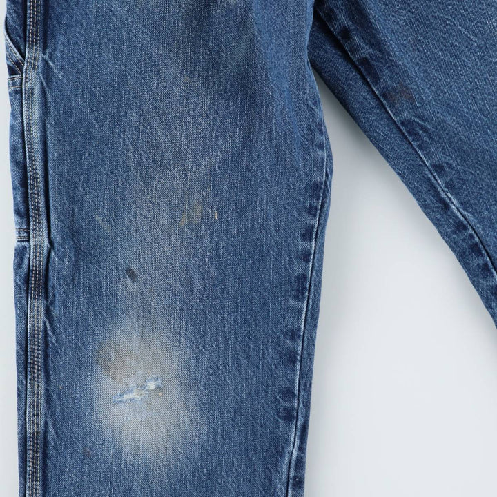 Dickies denim painter pants for men, equivalent to W32 cotton blue type Vintage Second Hand