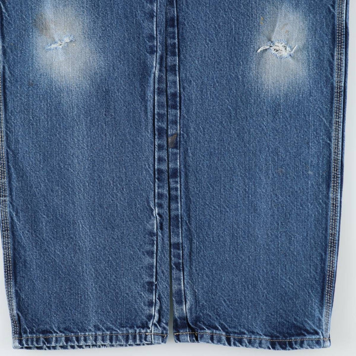 Dickies denim painter pants for men, equivalent to W32 cotton blue type Vintage Second Hand