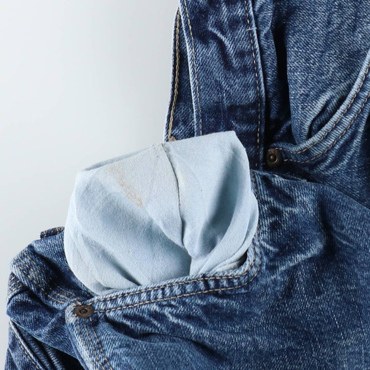 Dickies denim painter pants for men, equivalent to W32 cotton blue type Vintage Second Hand