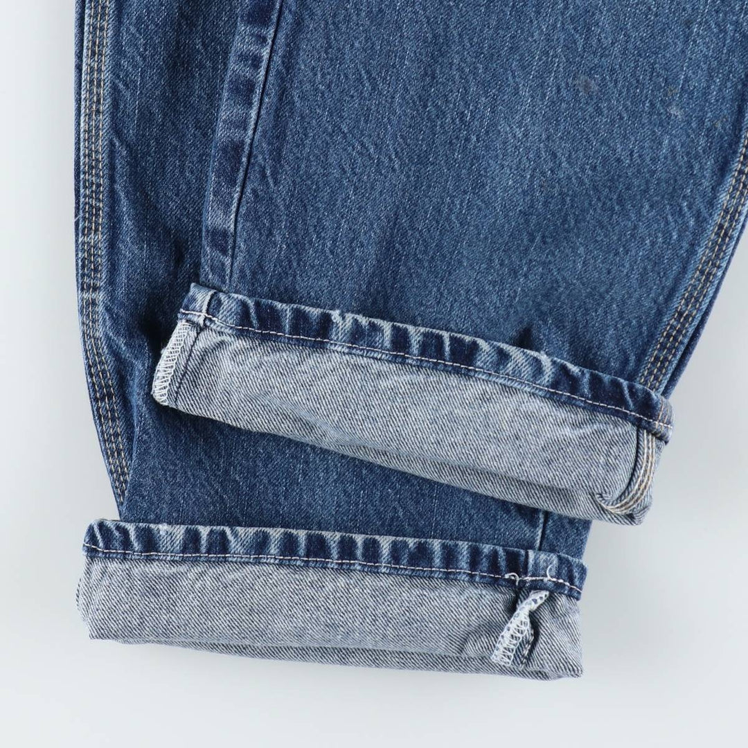 Dickies denim painter pants for men, equivalent to W32 cotton blue type Vintage Second Hand