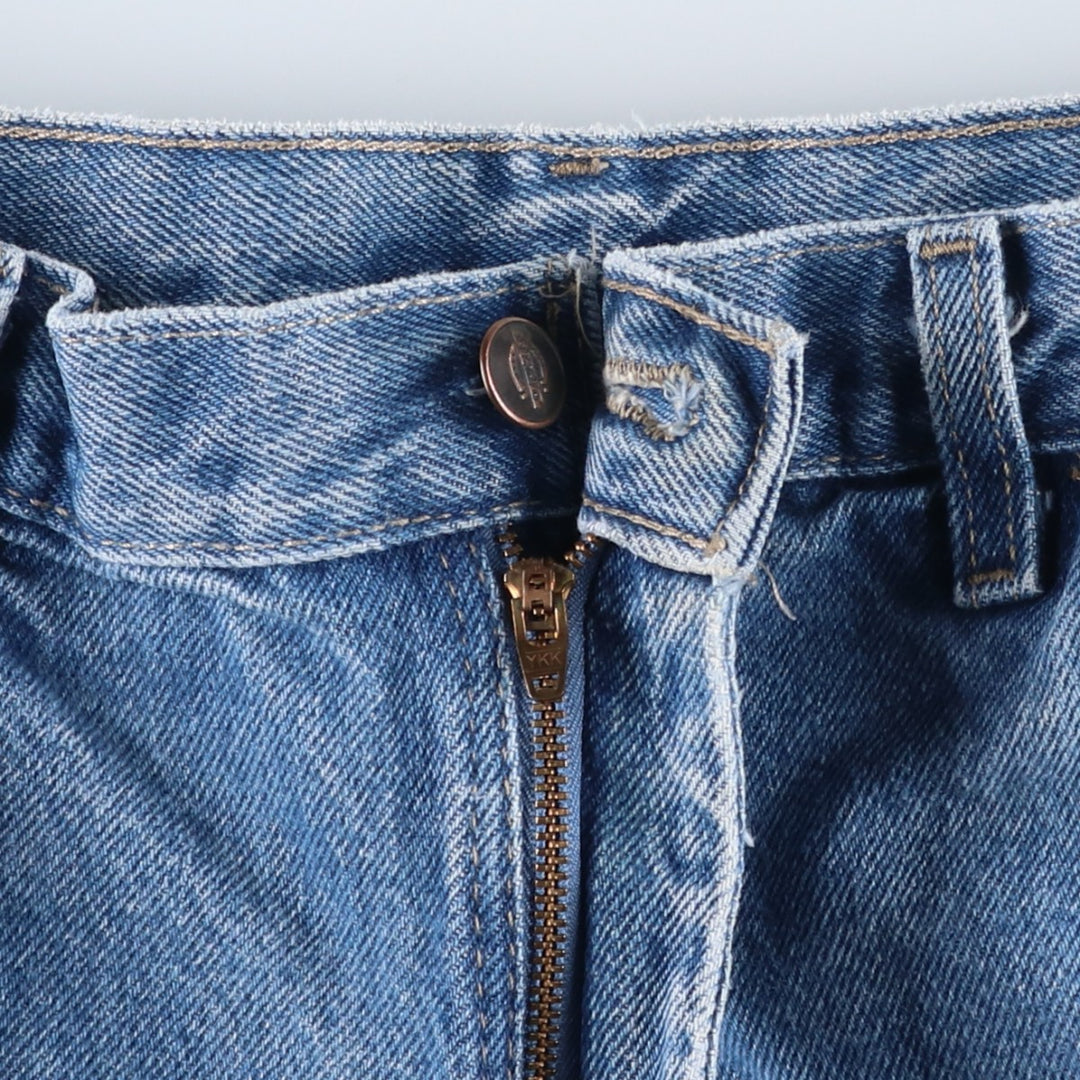 Dickies denim painter pants for men, equivalent to W33 cotton blue type Vintage Second Hand