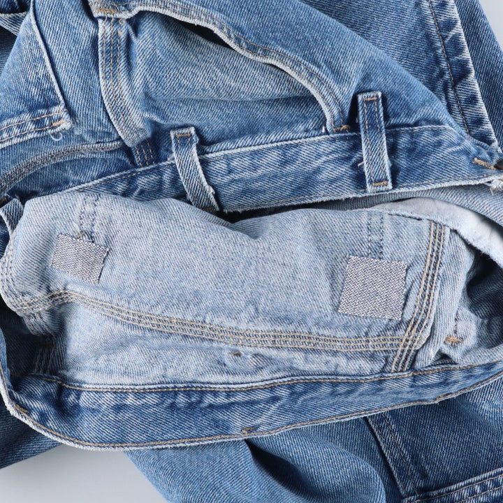Dickies denim painter pants for men, equivalent to W33 cotton blue type Vintage Second Hand