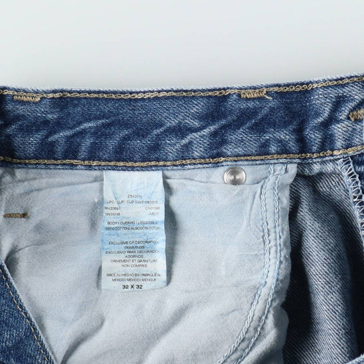 Dickies denim painter pants for men, equivalent to W32 cotton blue type Vintage Second Hand