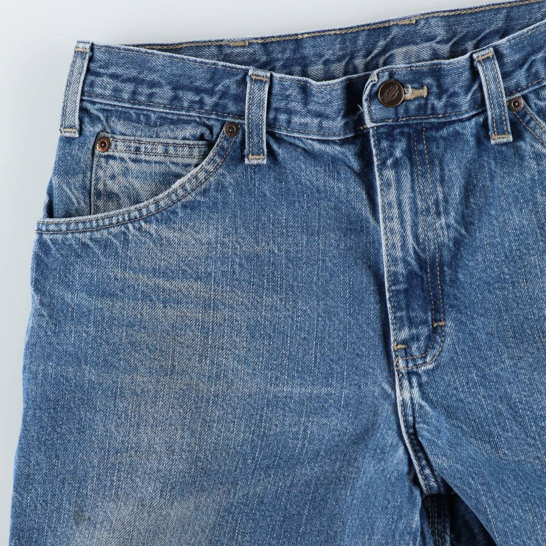 Dickies denim painter pants for men, equivalent to W32 cotton blue type Vintage Second Hand