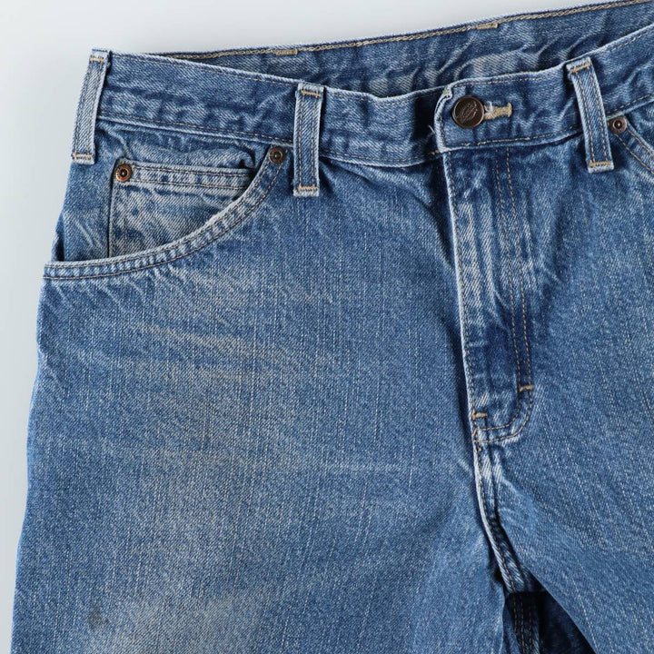 Dickies denim painter pants for men, equivalent to W32 cotton blue type Vintage Second Hand