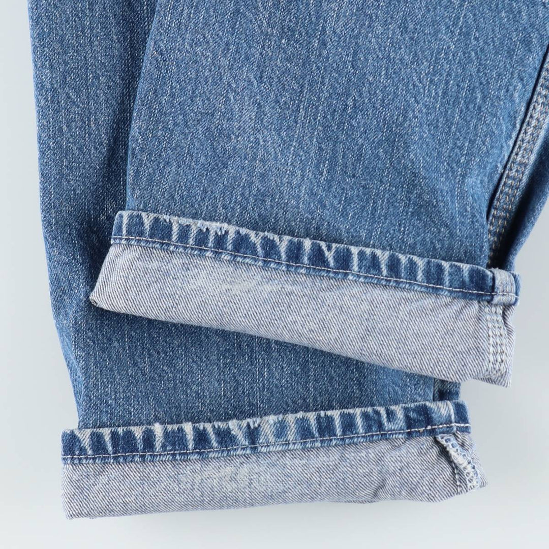 Dickies denim painter pants for men, equivalent to W32 cotton blue type Vintage Second Hand