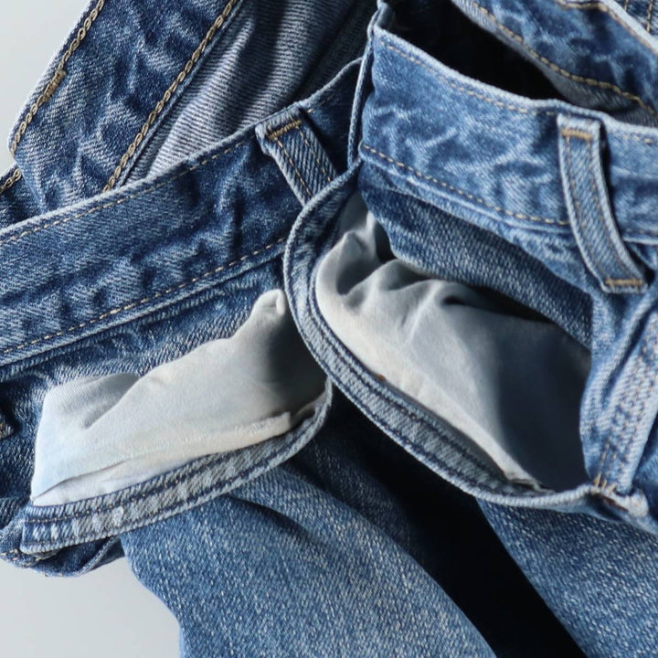 Dickies denim painter pants for men, equivalent to W32 cotton blue type Vintage Second Hand