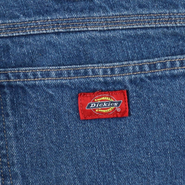 Dickies denim painter pants for men, equivalent to W35 cotton blue type Vintage Second Hand