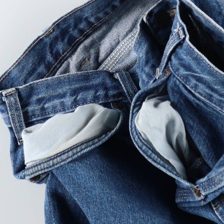 Dickies denim painter pants for men, equivalent to W35 cotton blue type Vintage Second Hand