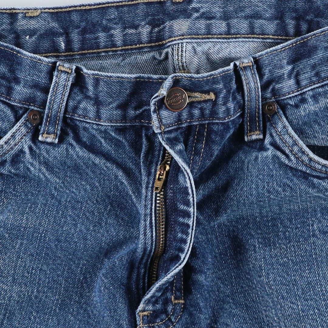 Dickies denim painter pants for men, equivalent to W32 cotton blue type Vintage Second Hand