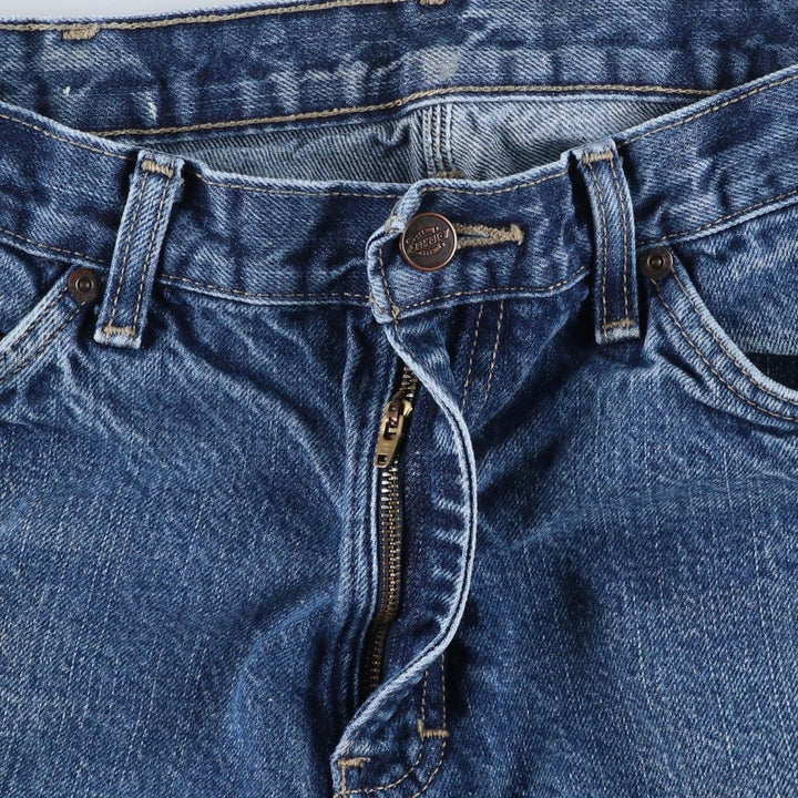 Dickies denim painter pants for men, equivalent to W32 cotton blue type Vintage Second Hand