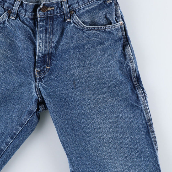 Dickies denim painter pants for men, equivalent to W32 cotton blue type Vintage Second Hand