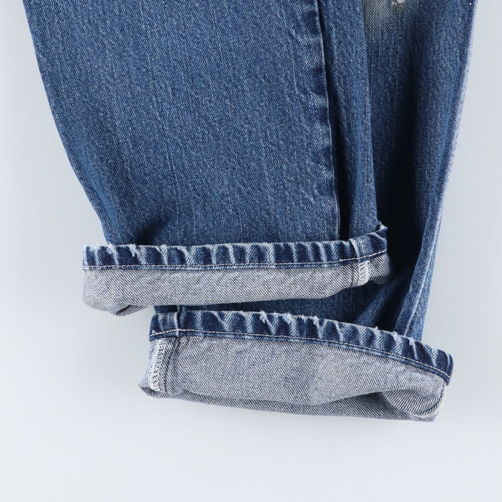 Dickies denim painter pants for men, equivalent to W32 cotton blue type Vintage Second Hand