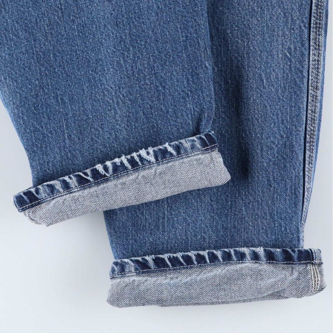 Dickies denim painter pants for men, equivalent to W32 cotton blue type Vintage Second Hand