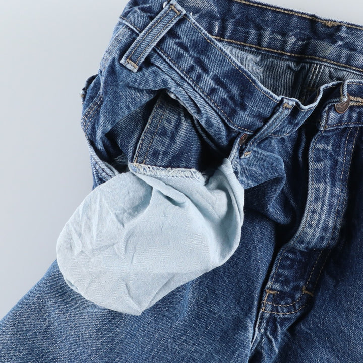 Dickies denim painter pants for men, equivalent to W32 cotton blue type Vintage Second Hand