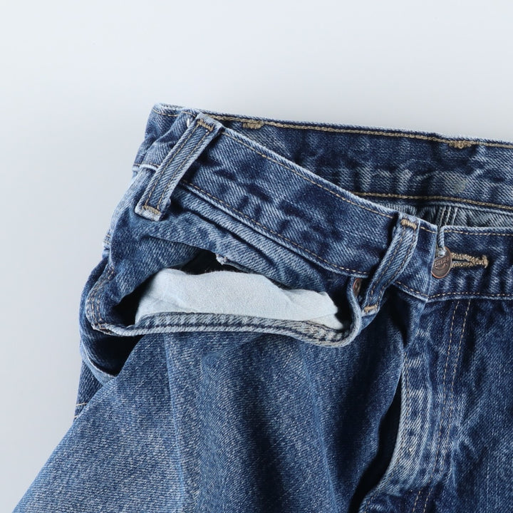 Dickies denim painter pants for men, equivalent to W32 cotton blue type Vintage Second Hand