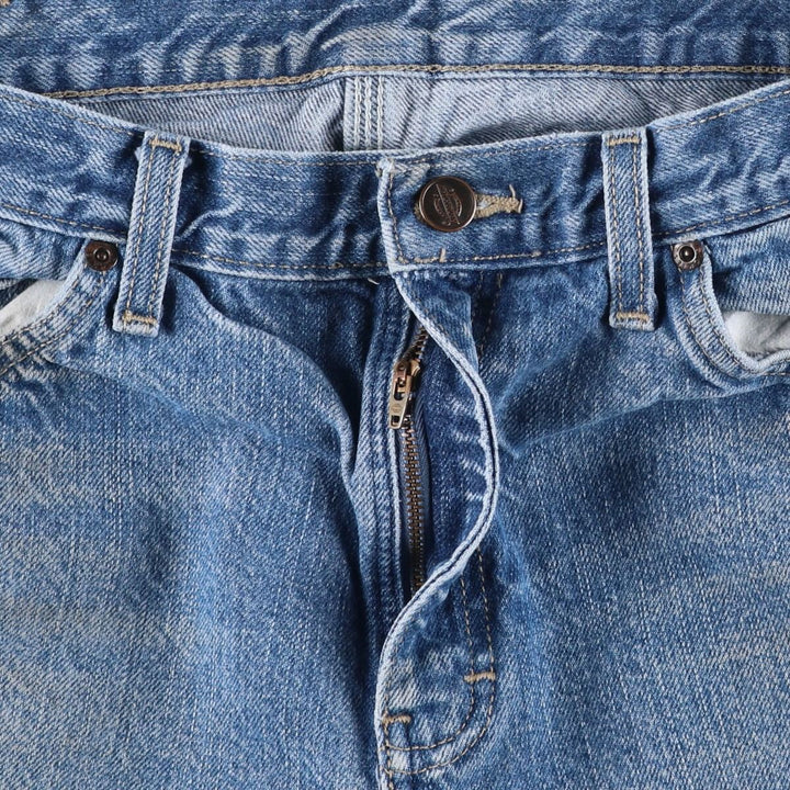 Dickies denim painter pants for men, equivalent to W32 unclear blue type Vintage Second Hand