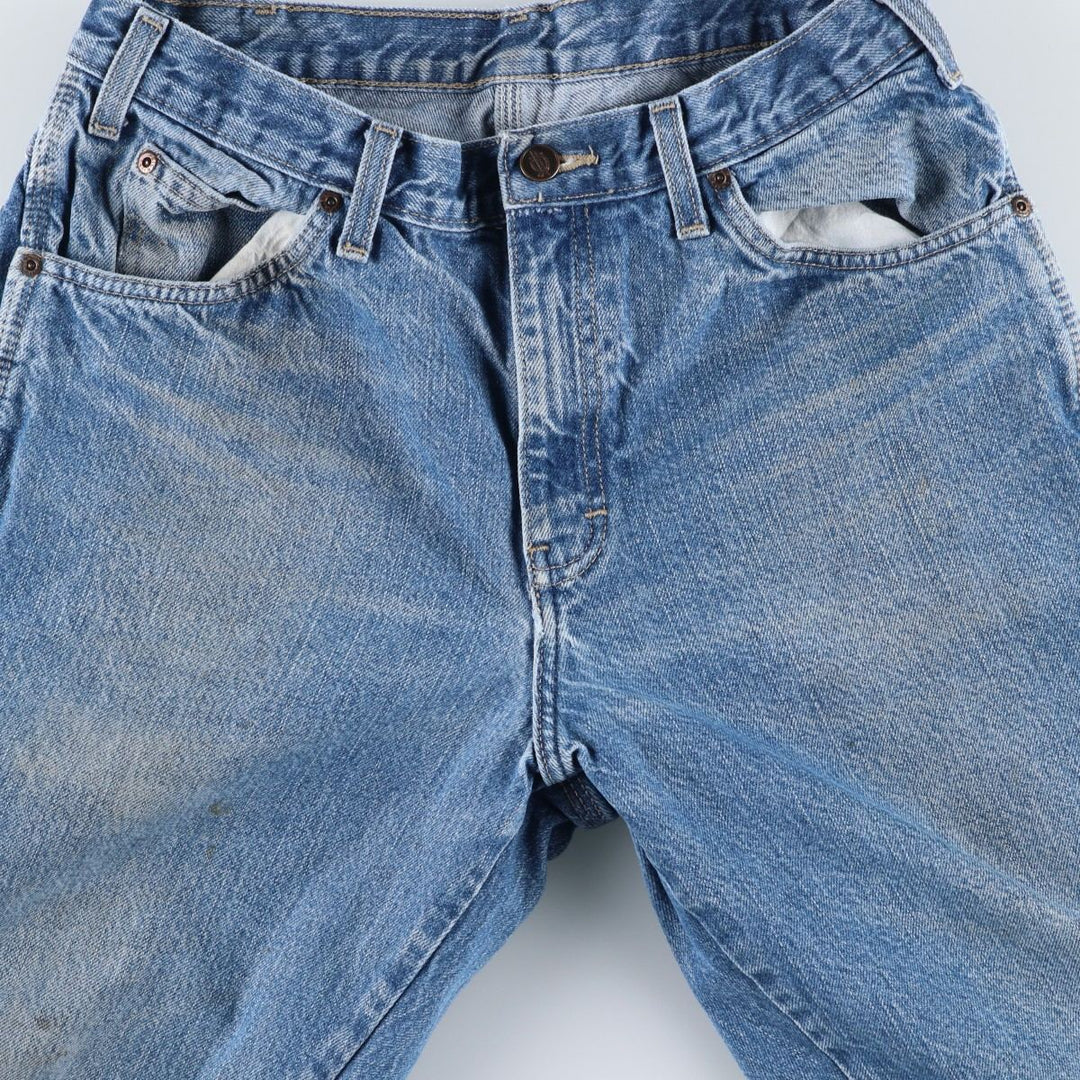 Dickies denim painter pants for men, equivalent to W32 unclear blue type Vintage Second Hand