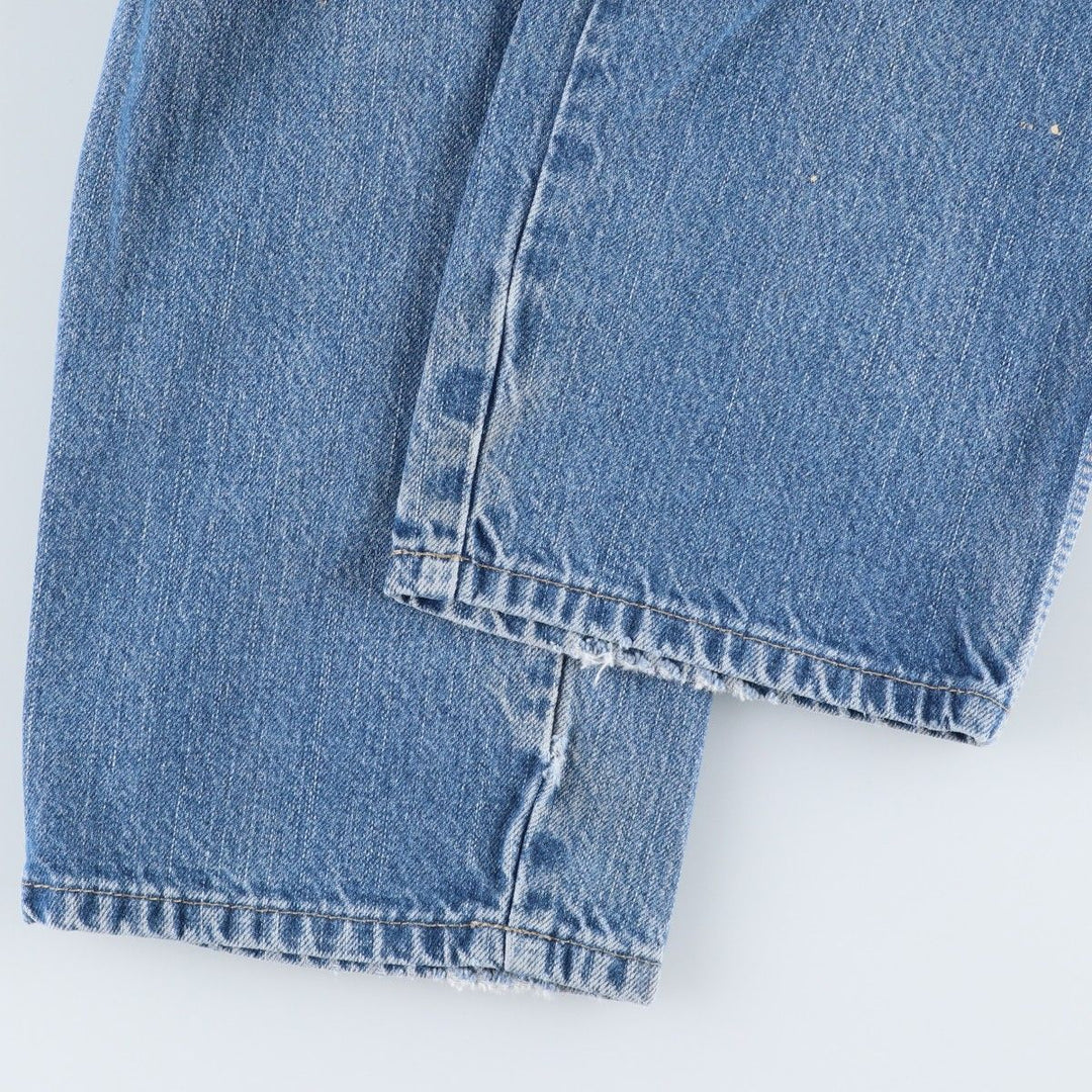 Dickies denim painter pants for men, equivalent to W32 unclear blue type Vintage Second Hand