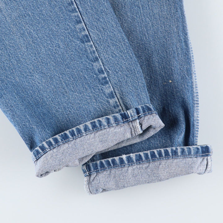 Dickies denim painter pants for men, equivalent to W32 unclear blue type Vintage Second Hand