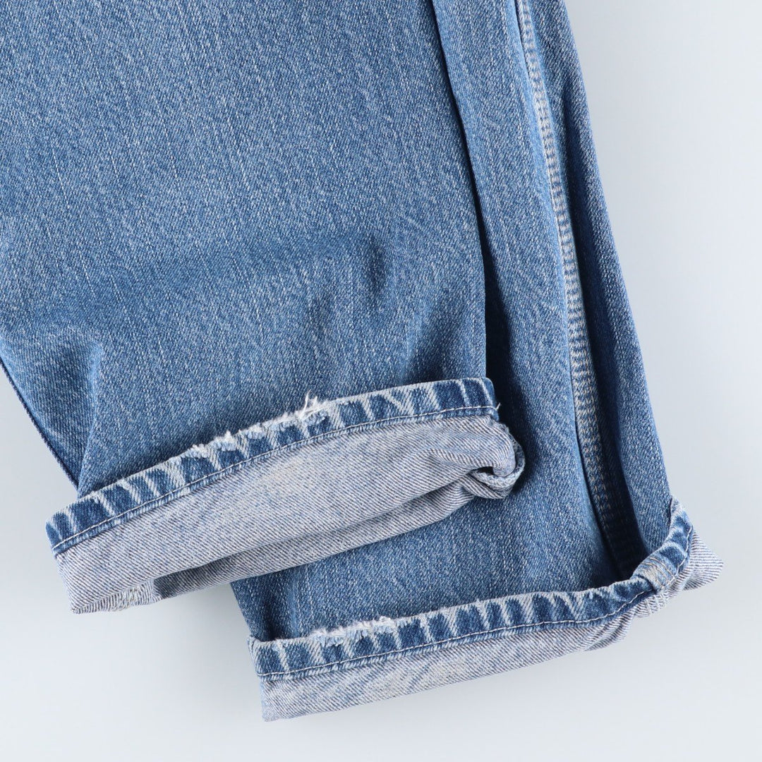 Dickies denim painter pants for men, equivalent to W32 unclear blue type Vintage Second Hand