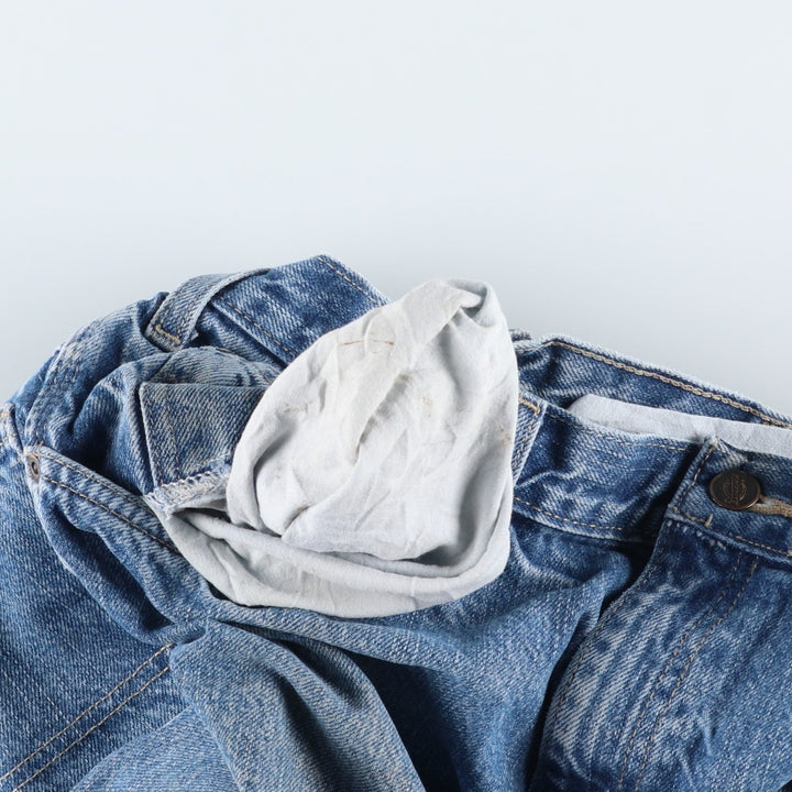Dickies denim painter pants for men, equivalent to W32 unclear blue type Vintage Second Hand