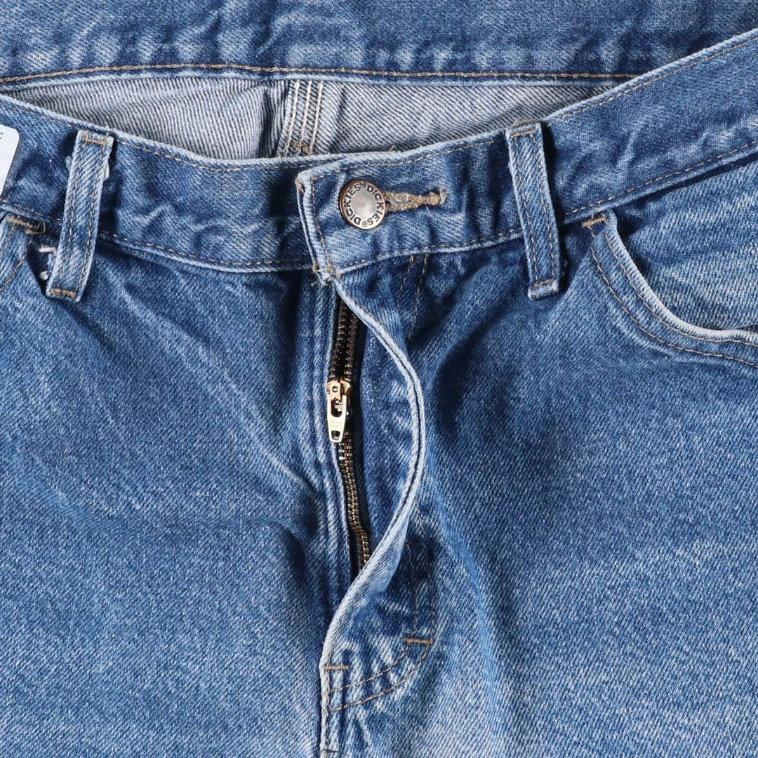 Dickies denim painter pants for men, equivalent to W33 cotton blue type Vintage Second Hand
