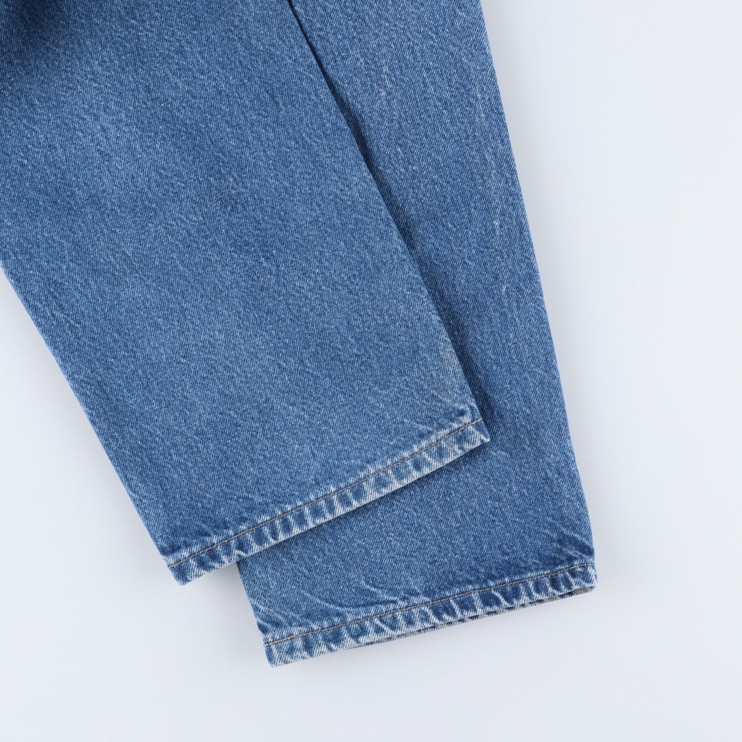 Dickies denim painter pants for men, equivalent to W33 cotton blue type Vintage Second Hand